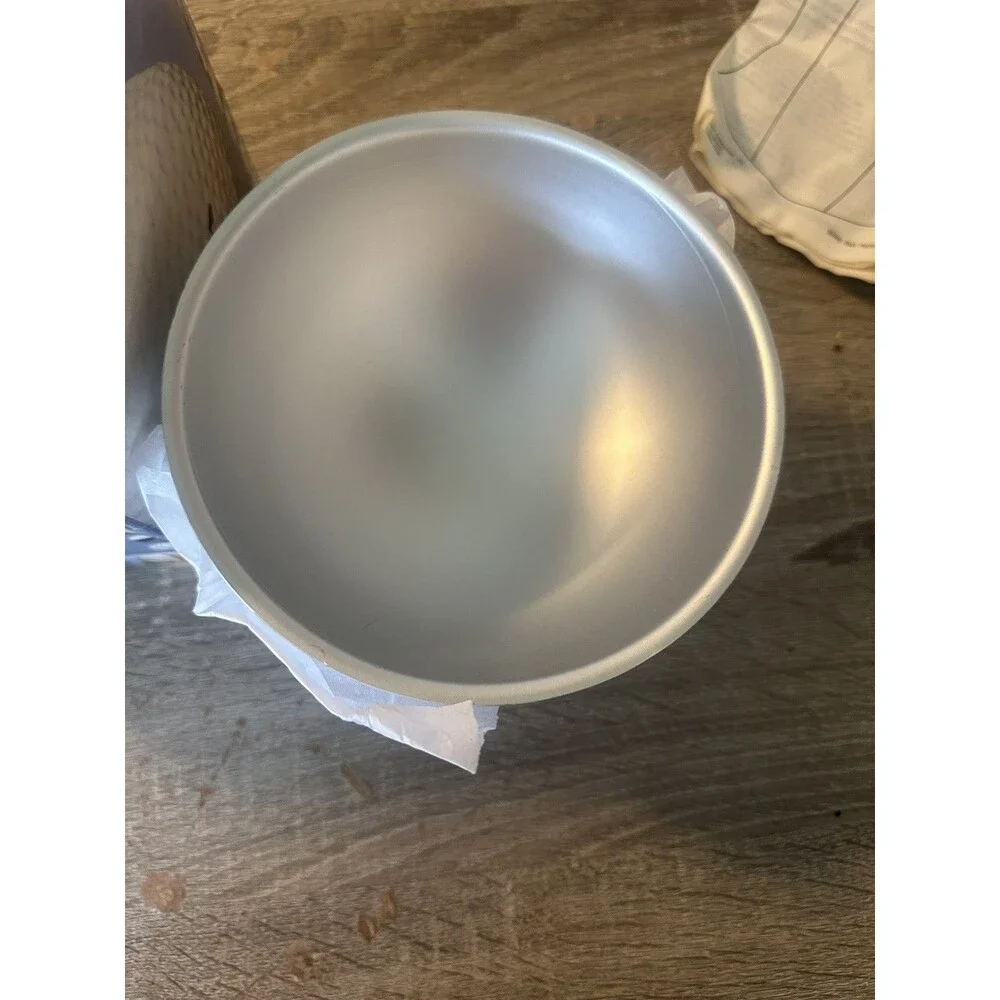 Wilton Sports Ball Pan 3D Sphere Cake Pan Set 2105-2032 Aluminum
